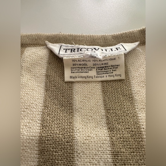 Beautiful Classic Vintage vest / Tricoville - Picture 6 of 6